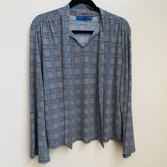 Apt .9 Multicolored Long Sleeves Women's Top Size L - Picture 8 of 8